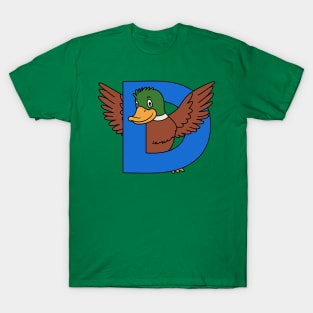 Letter D with Duck T-Shirt